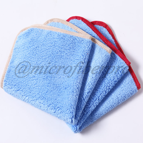 warp with hair knitted microfiber towel-1