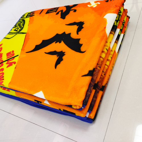 Microfiber Printed Beach towels produced with 100% Polyester Raw Microfiber Material-4