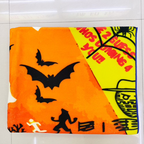 Microfiber Printed Beach towels produced with 100% Polyester Raw Microfiber Material-6