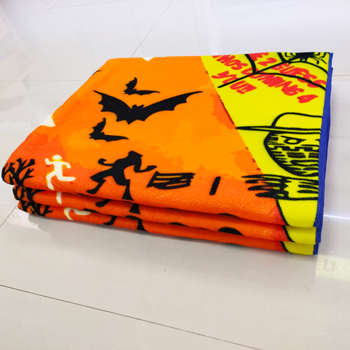 Microfiber Printed Beach towels produced with 100% Polyester Raw Microfiber Material-8