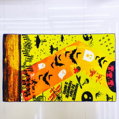 bedrukte microfiber handdoek