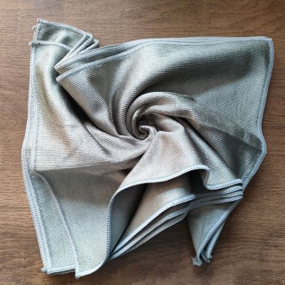 glas schoonmaak handdoek
